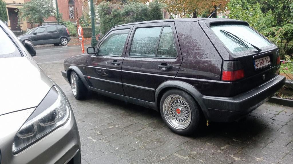 Golf 2 MK2 15" BBS-stijl wielen met offset Lenso BSX, Auto-onderdelen, Ophalen