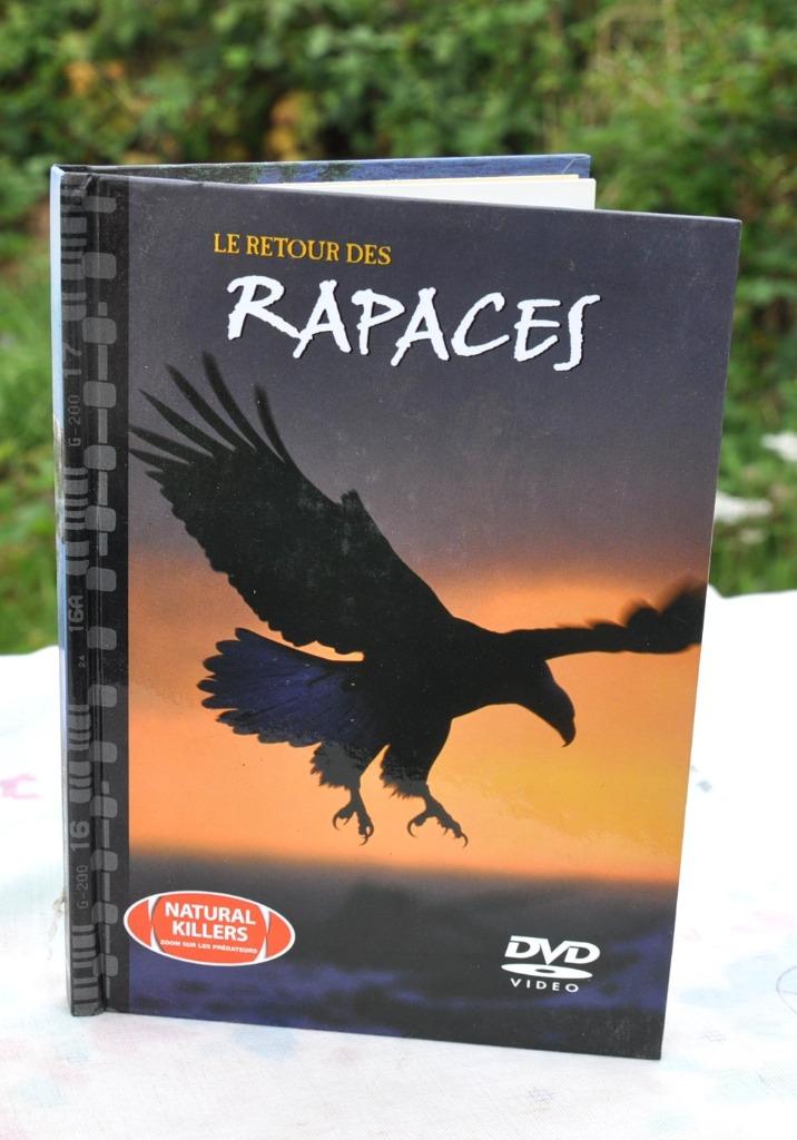 dvd+livre le retour des rapaces (x20379), Ophalen of Verzenden, Gebruikt, Natuur