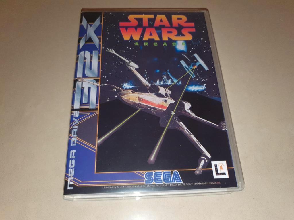Star Wars Arcade Sega 32X Game Case, Games en Spelcomputers, Verzenden, Zo goed als nieuw