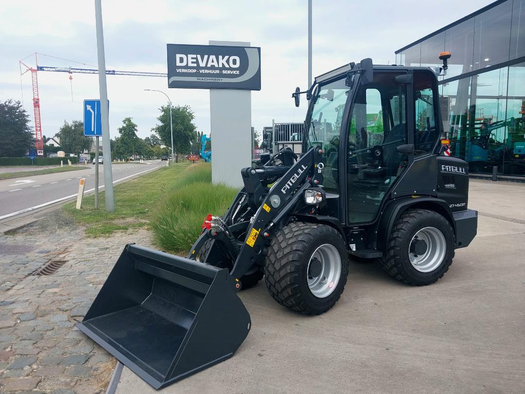 Pitbull X27-45 Full-option + comfortcabine (NIEUW), Zakelijke goederen, Machines en Bouw | Kranen en Graafmachines, Wiellader of Shovel