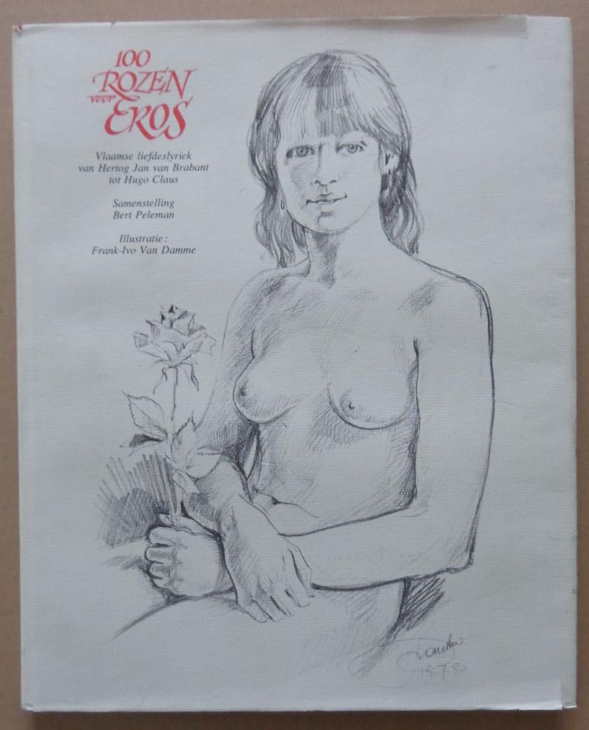 FRANK-IVO VAN DAMME / ROZEN VOOR EROS / BOEK 14 AFBEELDINGEN, Ophalen of Verzenden