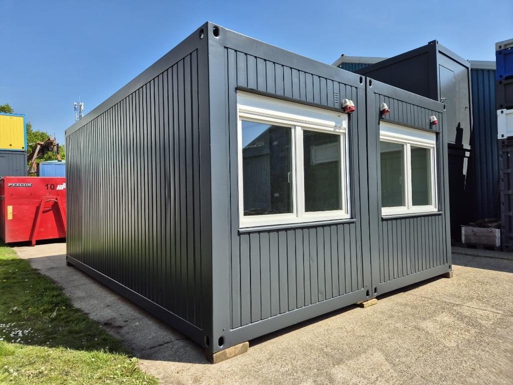 5x6m kantoorunit / woonunit / schaftkeet / container, Ophalen of Verzenden