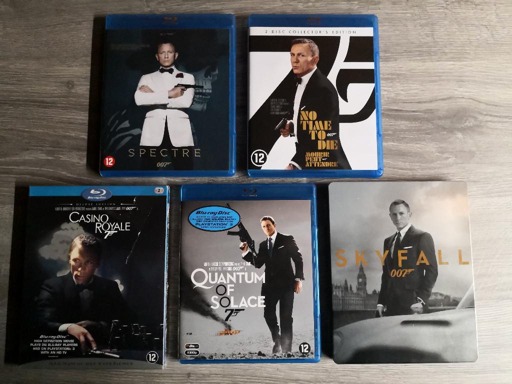 Blu-ray james bond - Daniel Craig - collectie - 5 films, Cd's en Dvd's, Blu-ray, Ophalen of Verzenden