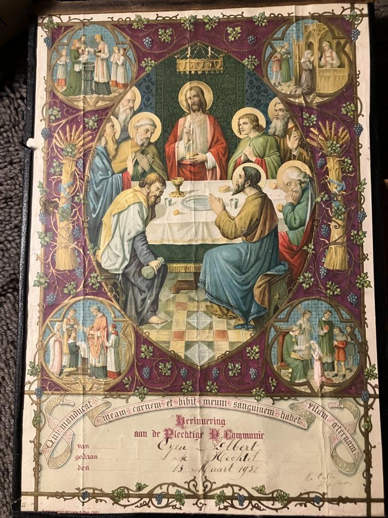 1932 Dernière Cène, Antiquités & Art, Enlèvement