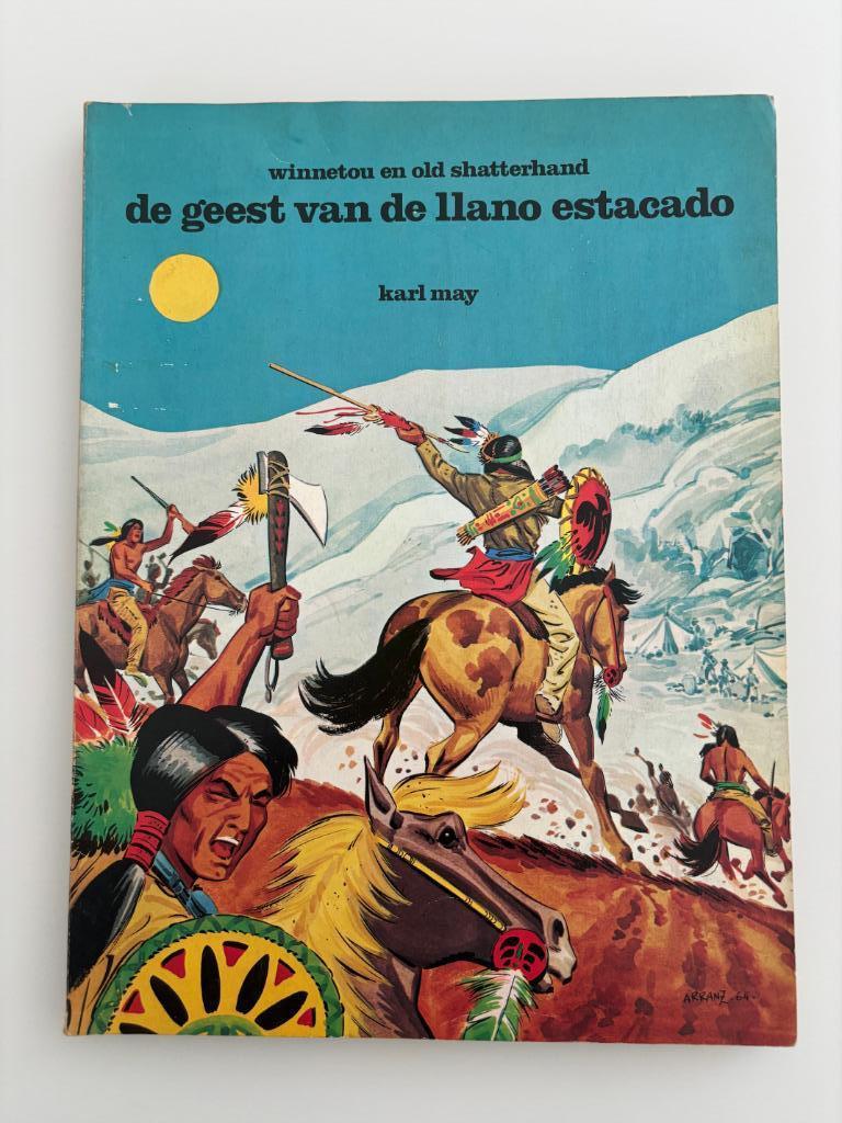 Karl May De geest van de Llano Estacado Arranz 1972 1st druk, Boeken, Stripverhalen, Gelezen, Ophalen of Verzenden, Karl May, Eén stripboek