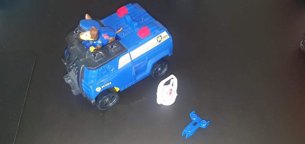 Paw Patrol Chase's Cruiser auto, Ophalen, Zo goed als nieuw