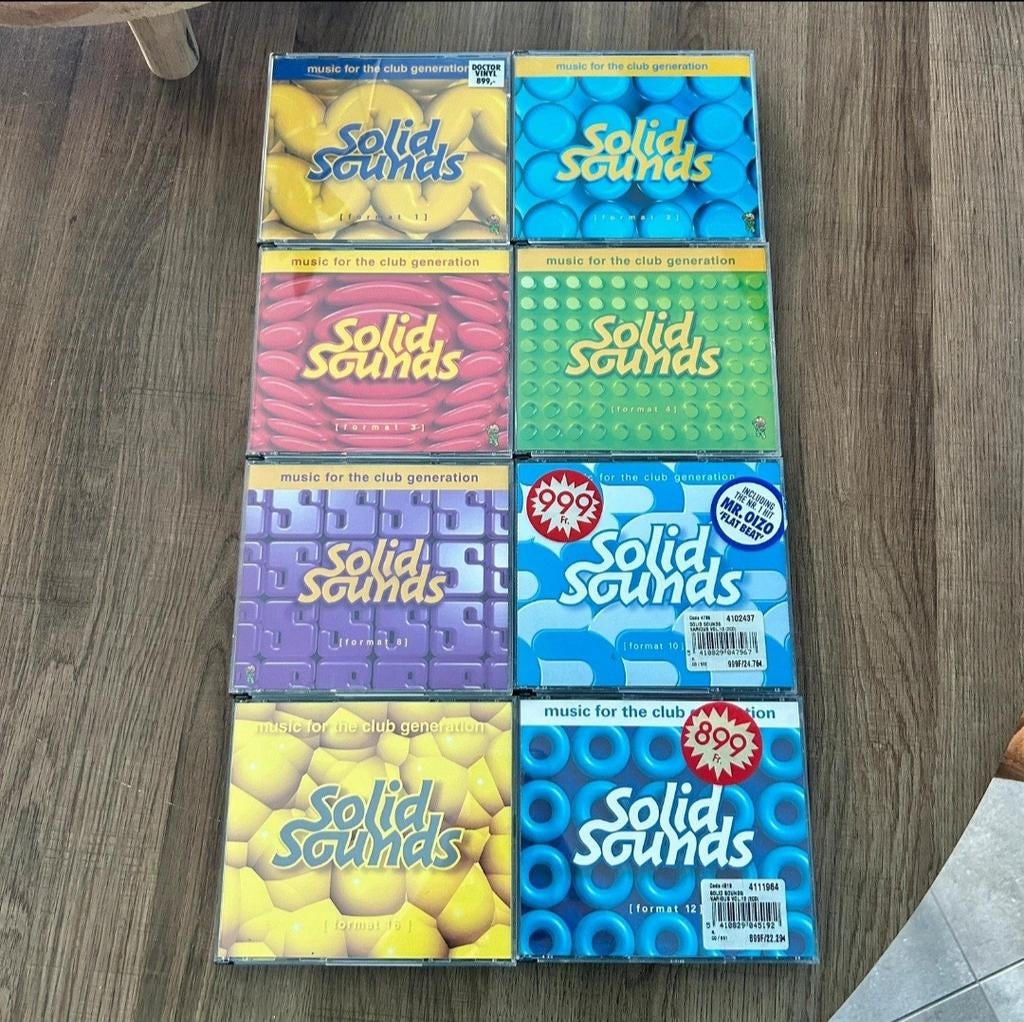 Solid Sounds collectie – Music for the Club Gene, Cd's en Dvd's, Ophalen of Verzenden