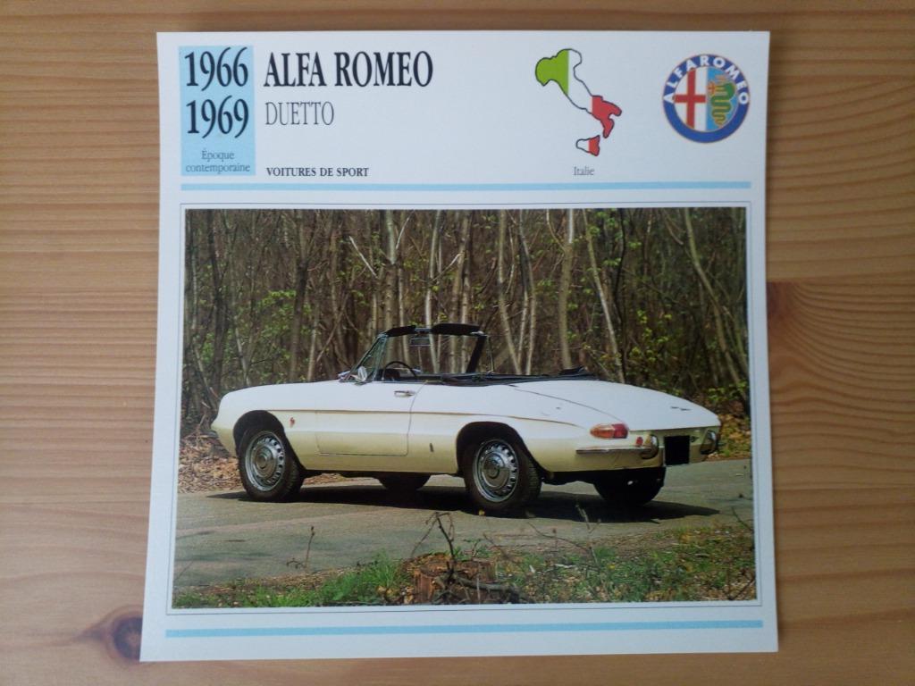 Alfa Romeo - Edito Service kaarten auto periode 1966-1993, Ophalen of Verzenden, Zo goed als nieuw, Auto's