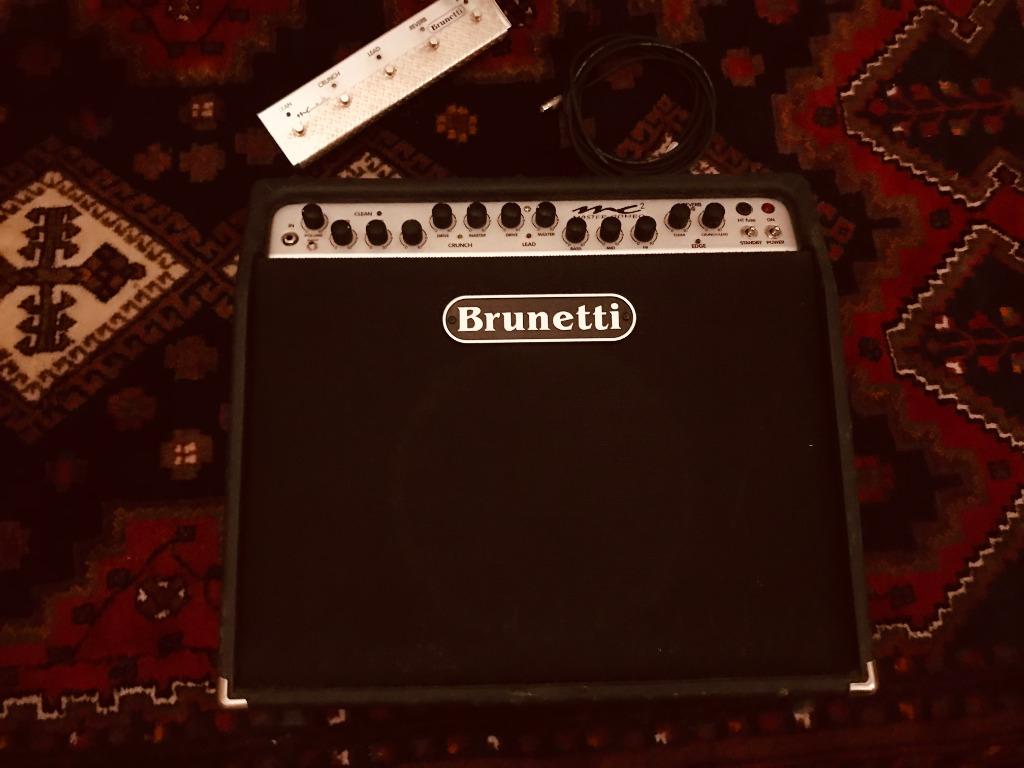 Amplificateur Brunetti MC2 Master Combo à lampes, Musique & Instruments, Enlèvement, Utilisé, Guitare, 50 à 100 watts