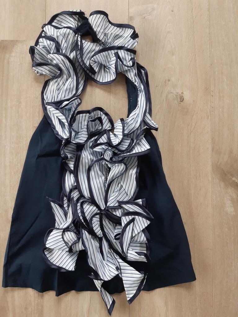 Frivool bloesje, Kleding | Dames, Ophalen of Verzenden, Zo goed als nieuw, Maat 38/40 (M), Wit