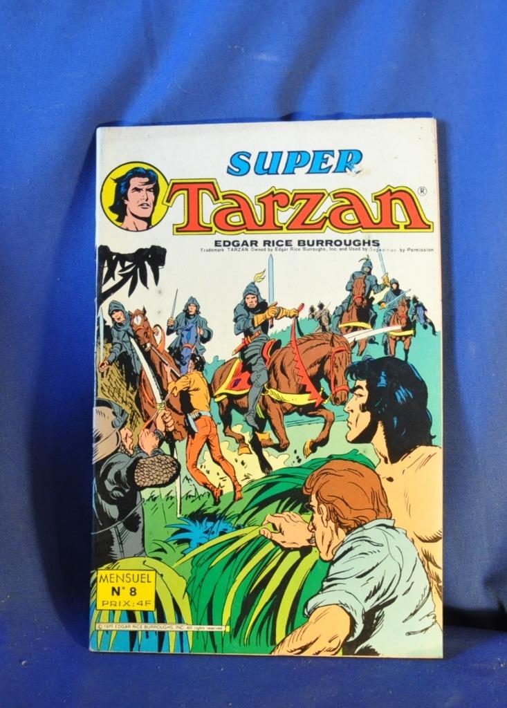 bd mensuel super tarzan numero 8(x2075), Boeken, Stripverhalen, Gelezen, Ophalen of Verzenden, Burroughs, Edgar Rice, Meerdere stripboeken