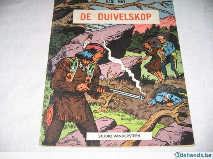 Karl May : Winnetou nr 10 : De duivelskop, Boeken, Stripverhalen, Verzenden, Gelezen