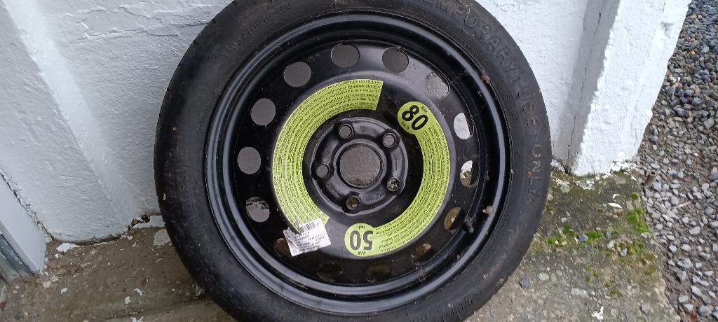 Winterband met velgen, Ophalen, Gebruikt, Velg(en), 16 inch