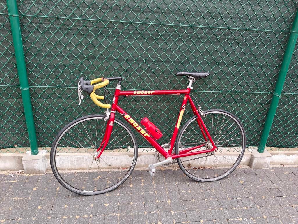 Koersfiets Moser, Ophalen