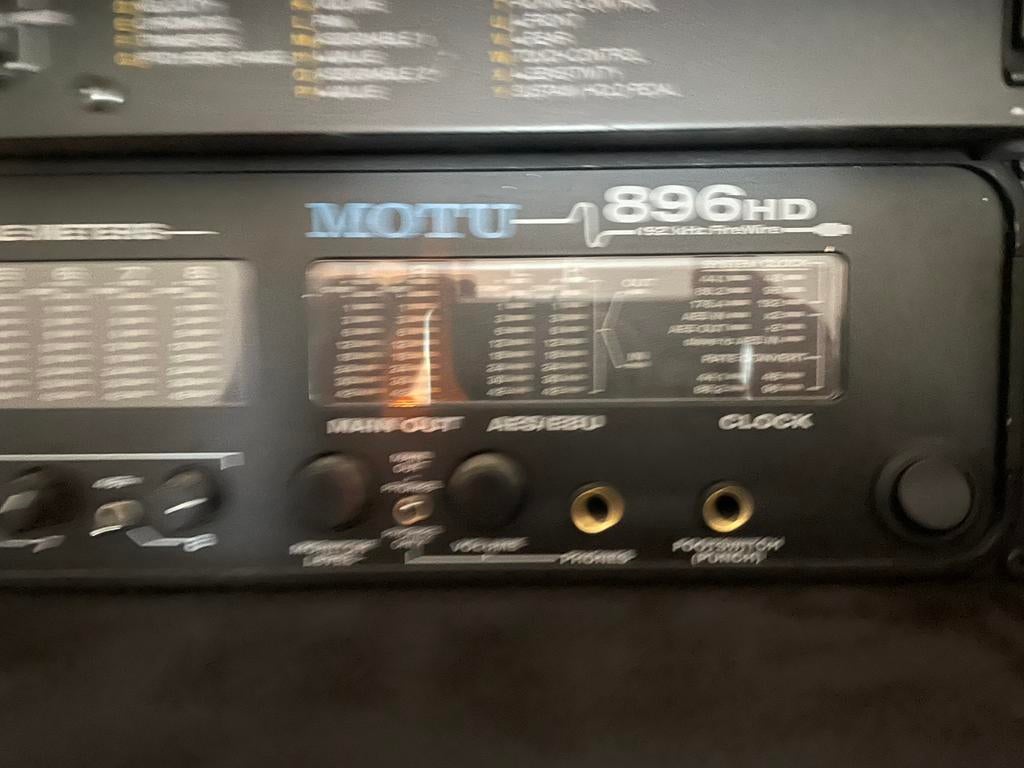 motu 896 HD firewire, Ophalen, Gebruikt, Audio