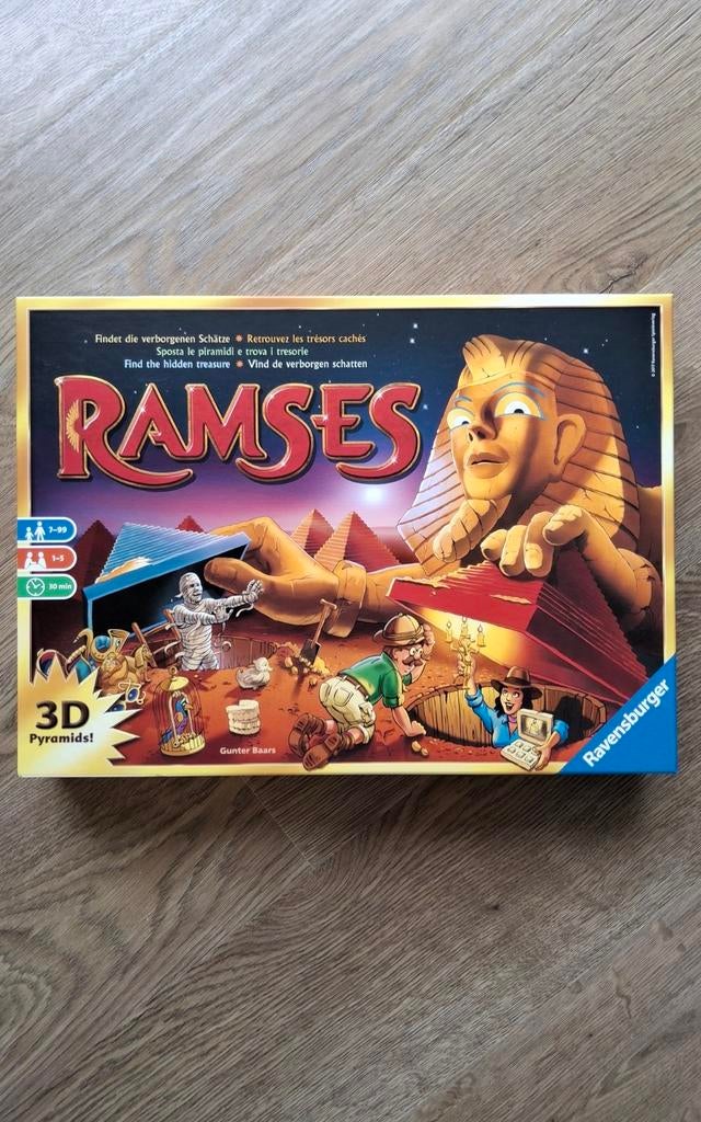 Ramses gezelschapsspel Ravensburger, Hobby en Vrije tijd, Ophalen of Verzenden, Nieuw