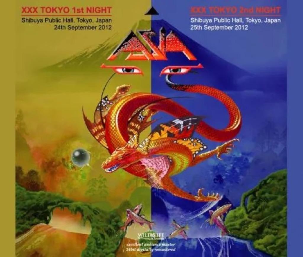 4 CD's ASIA - Live in Tokyo 2012, Verzenden, Nieuw in verpakking