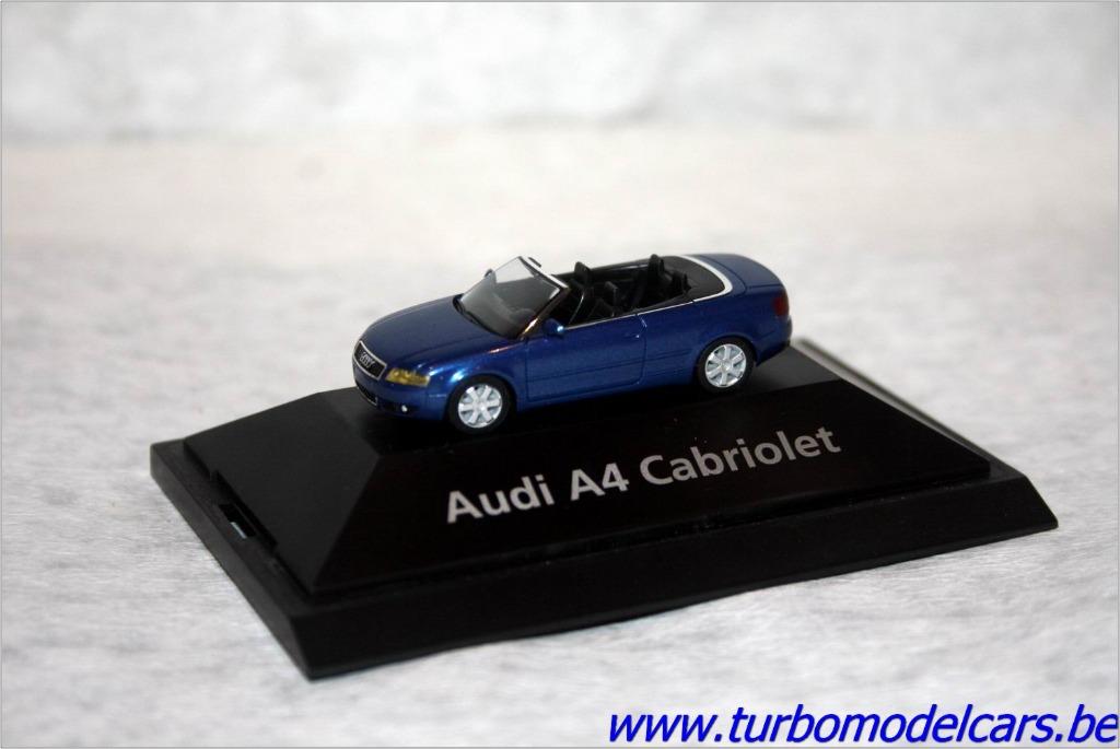 Audi A4 Cabriolet 1/87 Herpa, Hobby en Vrije tijd, Modelauto's | 1:87, Nieuw, Auto, Herpa, Ophalen of Verzenden