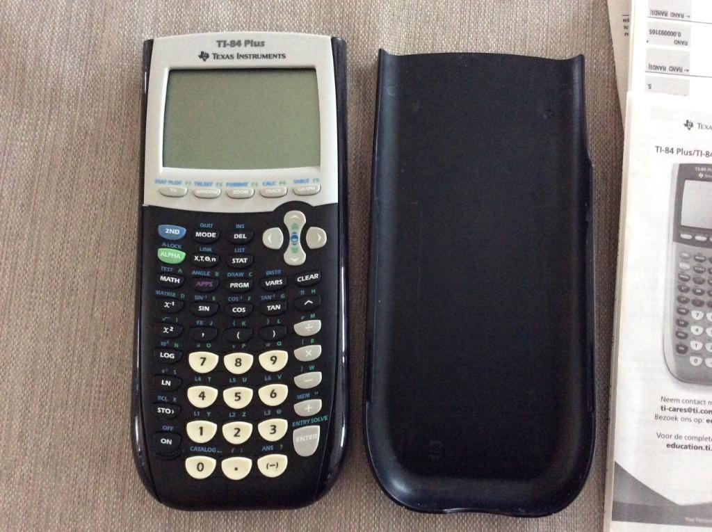 Rekenmachine TI-84 Plus/TI Plus Silver Edition, Ophalen of Verzenden, Zo goed als nieuw
