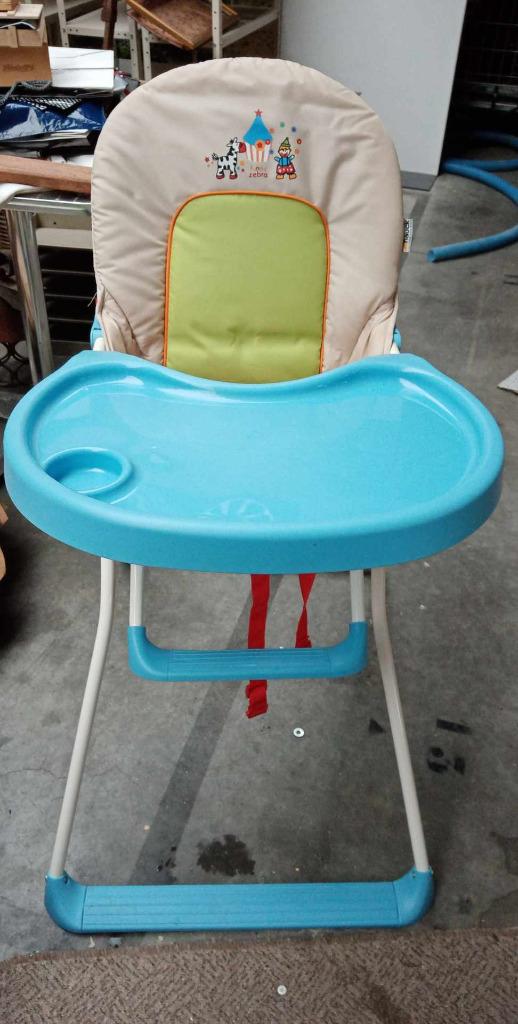 Chaise haute de luxe pour bébé Hauck Mac, Enlèvement ou Envoi, Comme neuf, Chaise pliante, Ceinture(s)