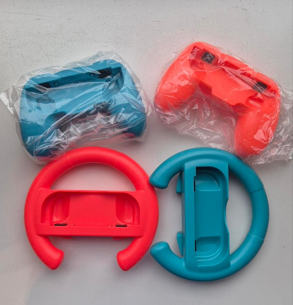 Grip&wheel Nintendo Switch accessoires, Games en Spelcomputers, Spelcomputers | Nintendo Consoles | Accessoires, Ophalen, Zo goed als nieuw