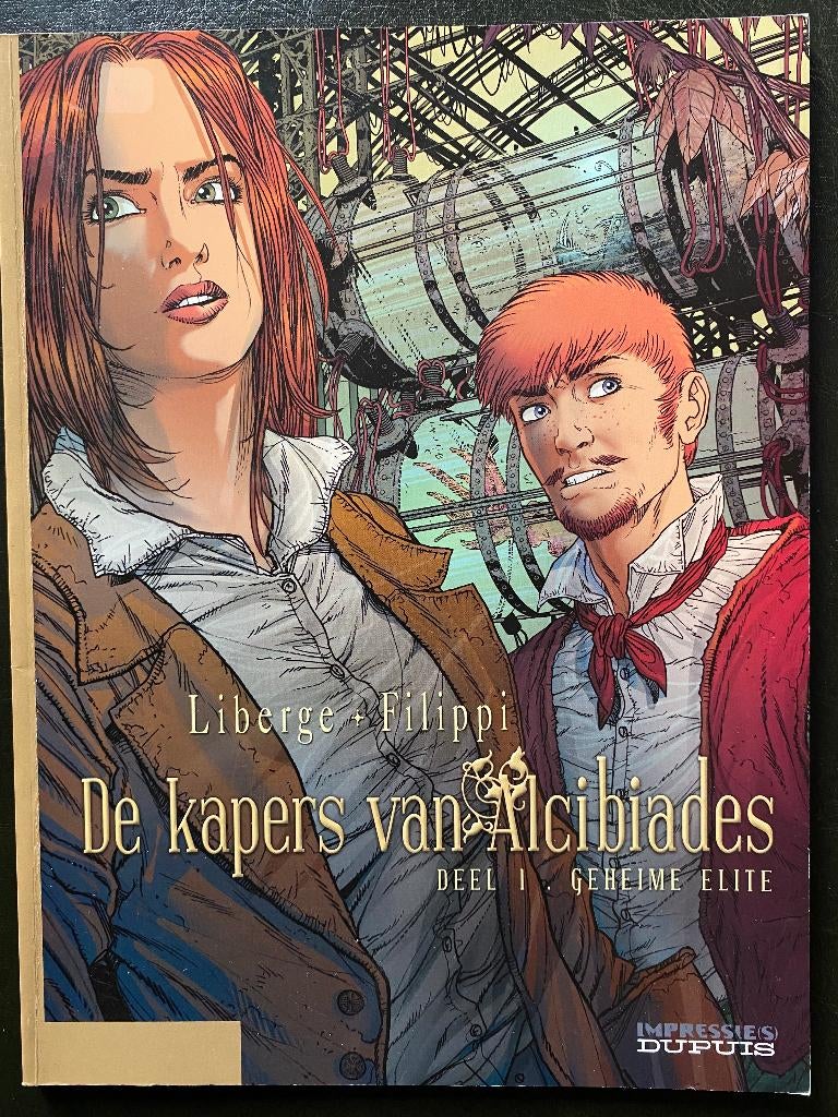 DE KAPERS VAN ALCIBIADES - Geheime Elite, Gelezen, Eén stripboek, Ophalen of Verzenden, Eric Liberge