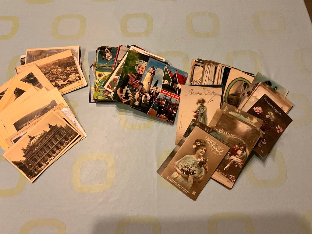 Postkaarten 46 zicht 76 wens 72 nl klederdracht, Ophalen of Verzenden