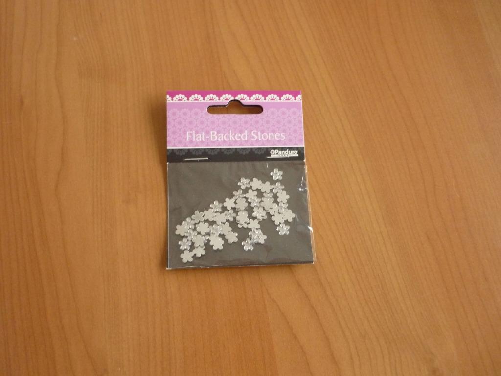 Lot van 50 DIY zilverkleurige strass acryl bloemen, Ophalen of Verzenden