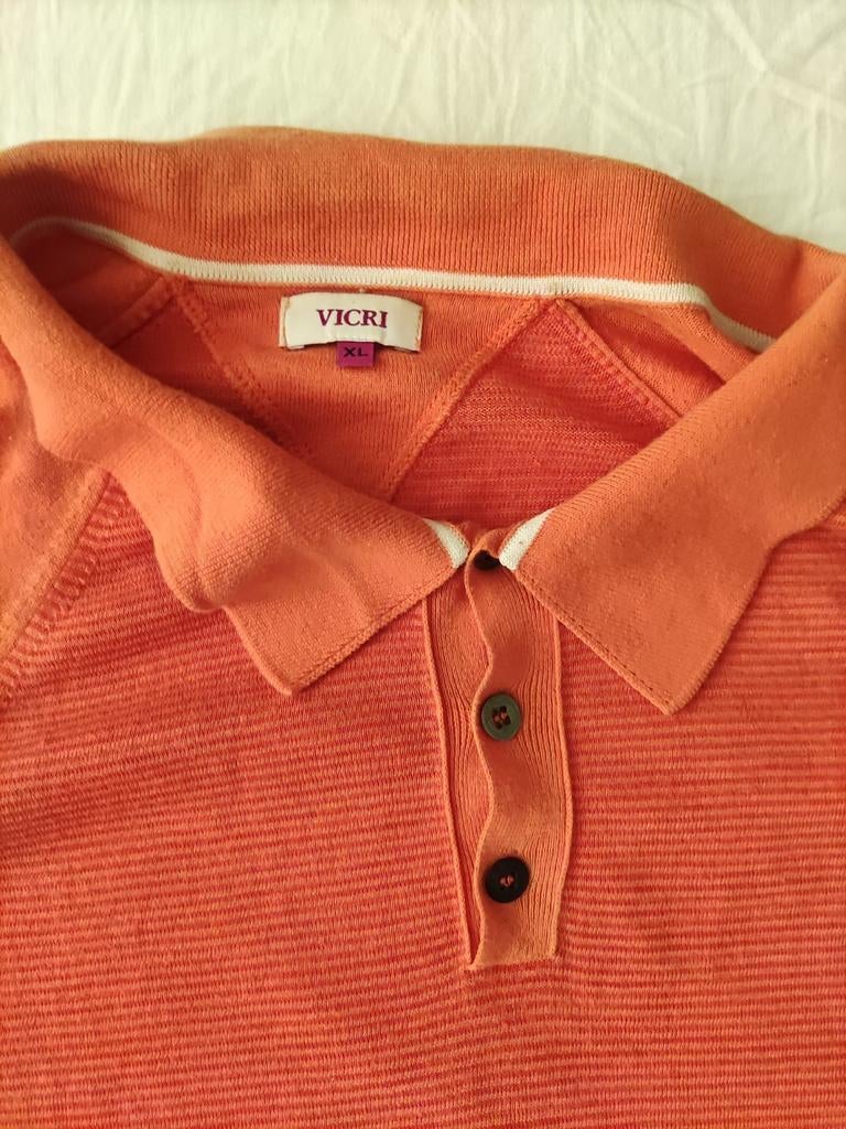 VICRI, polo en mandarine, taille : XL, Enlèvement ou Envoi, Comme neuf