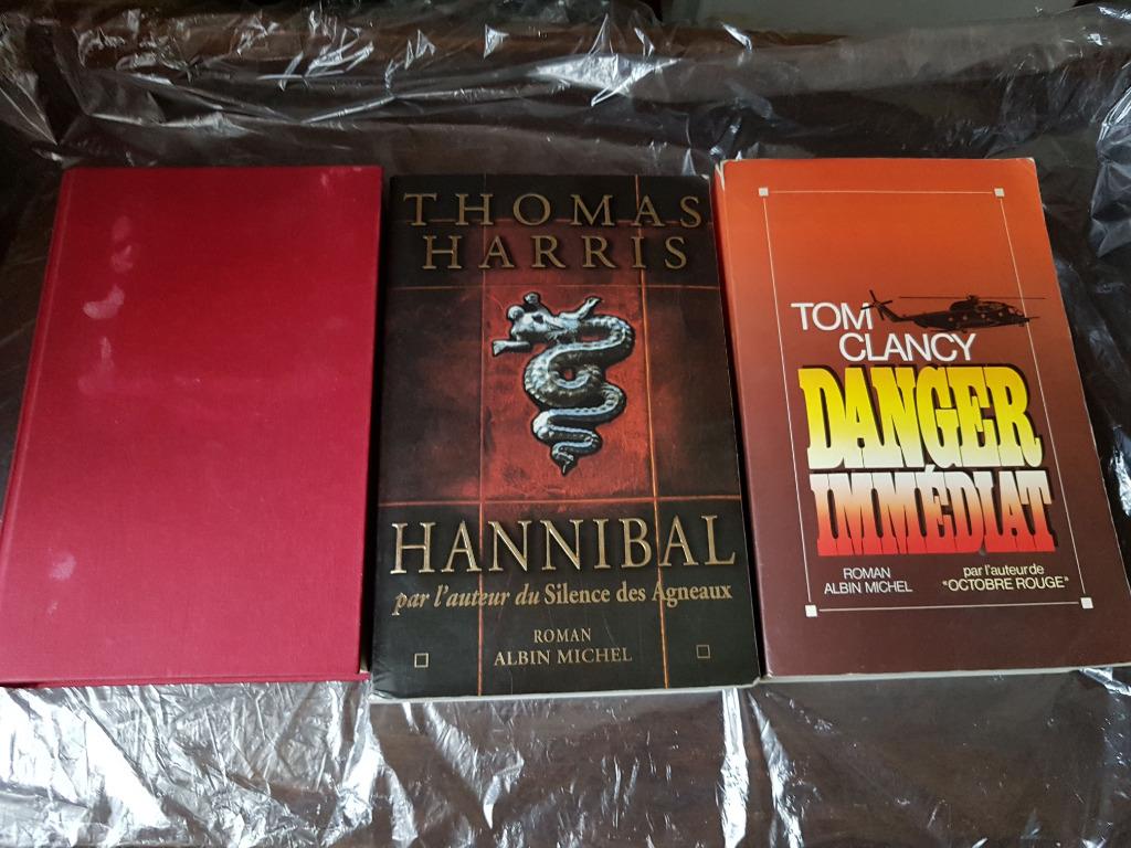 Lot de 3 livres (Clancy, Harris, King), Ophalen of Verzenden, Gelezen