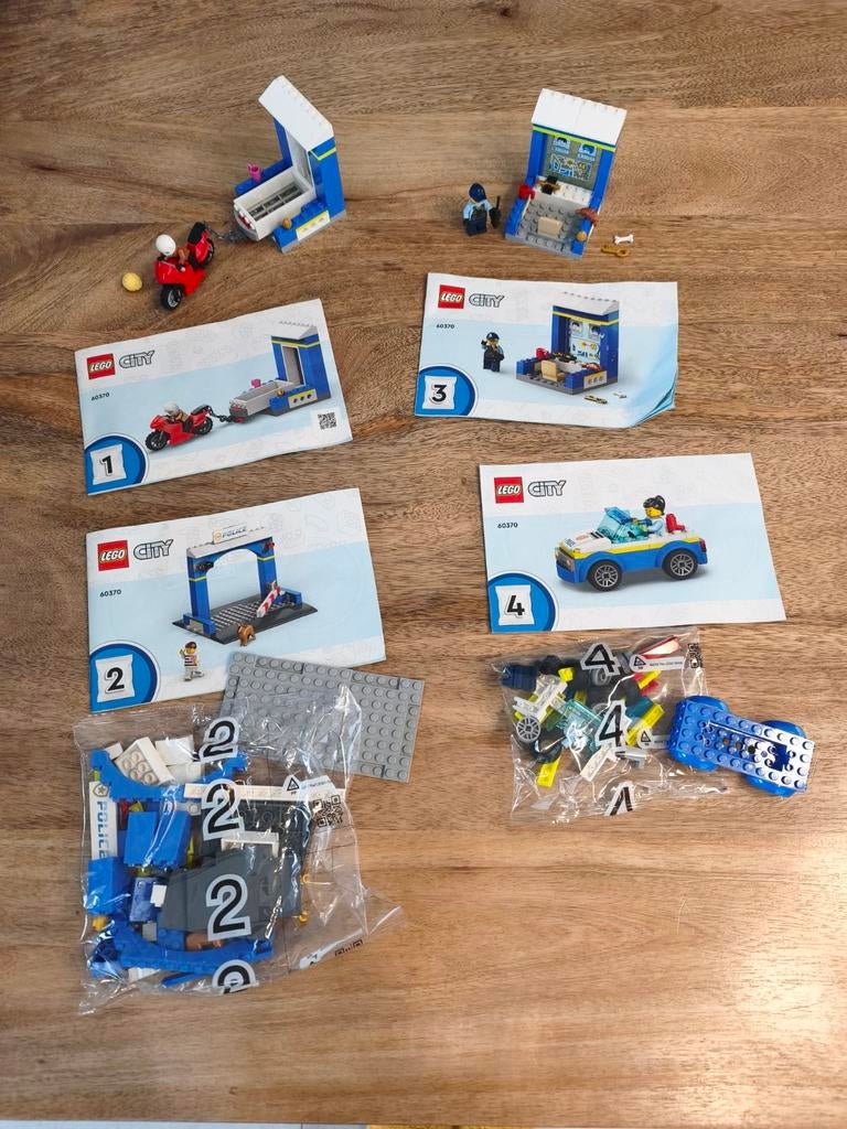 Lego City 60370 : Police Station Chase, Enlèvement ou Envoi, Lego
