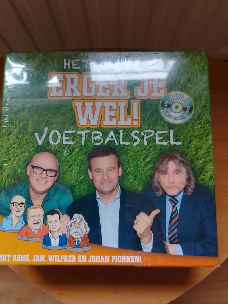 Het grote erger je wel Voetbalspel, Hobby en Vrije tijd, Gezelschapsspellen | Overige, Ophalen of Verzenden