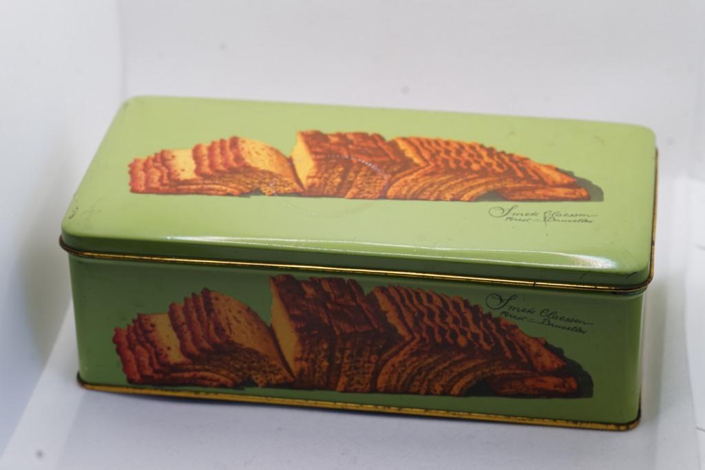 vintage blikken doos peperkoek Smets-Lido, Verzamelen, Ophalen of Verzenden, Gebruikt, Overige, Overige merken