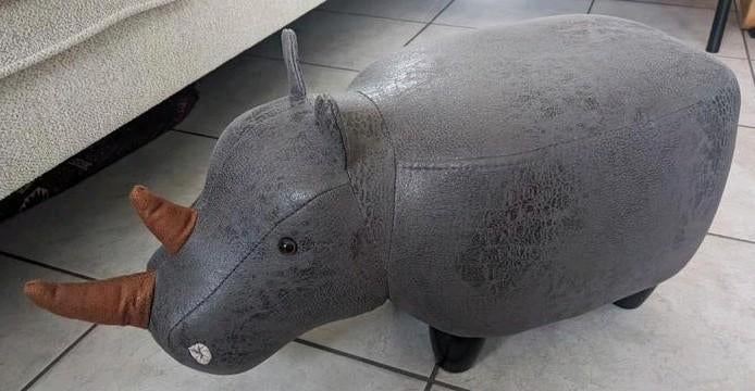 Tabouret chaise pour enfant rhinocéros en parfait état., Enlèvement ou Envoi, Comme neuf