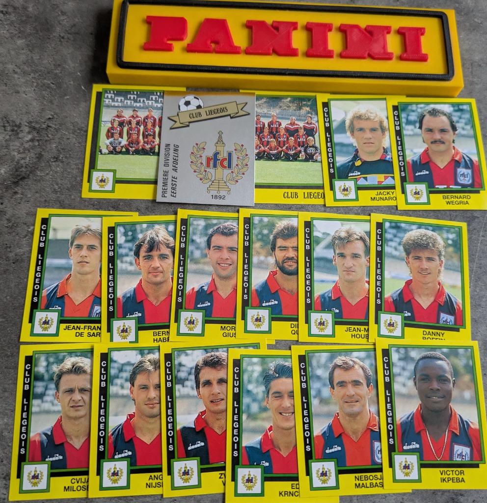 AUTOCOLLANTS PANINI FOOTBALL 91 LIEGE CLUB 17 1991, Envoi, Neuf