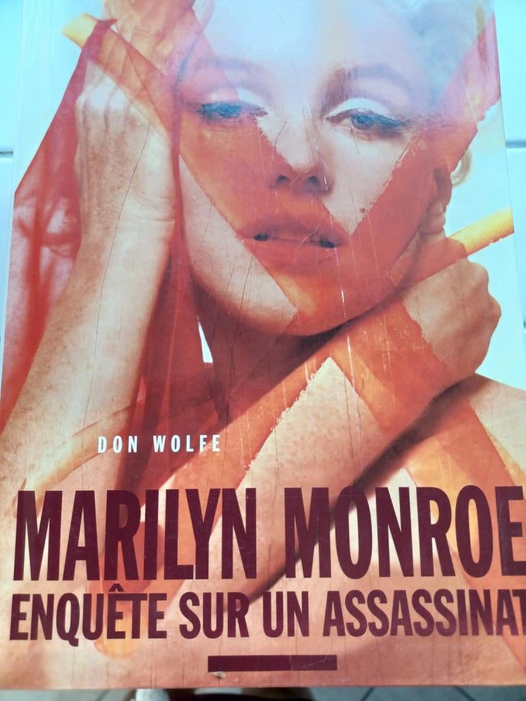 Livre Marilyn Monroe biographie, Ophalen of Verzenden, Zo goed als nieuw