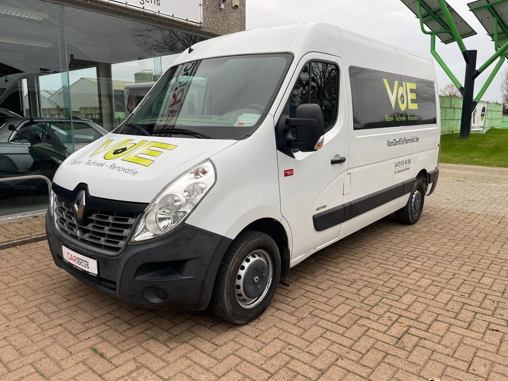 Renault master 2.3 dCI L2H2 2016 euro6 btw aftrekbaar, Auto's, Bluetooth, Wit, Bedrijf, 5 deurs
