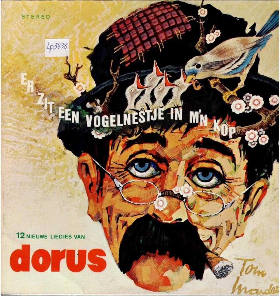 Vinyl, LP   /   Dorus – Er Zit Een Vogelnestje In M'n Kop, Enlèvement ou Envoi, Autres formats