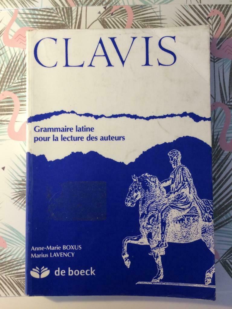 Clavis - Grammaire latine, Boeken, Ophalen of Verzenden, Gelezen