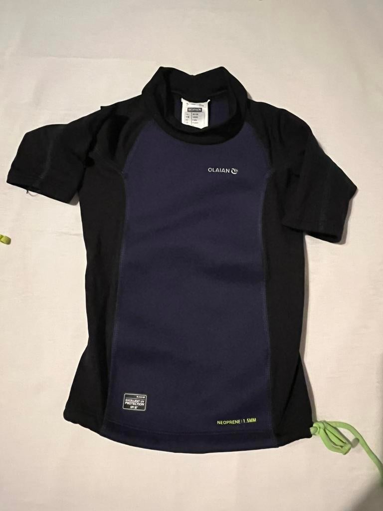 Zwem T-shirt voor 4 jaar, UV werend, neopreen, Kinderen en Baby's, Olaian Decathlon, Jongen of Meisje, Sport- of Zwemkleding, Ophalen of Verzenden