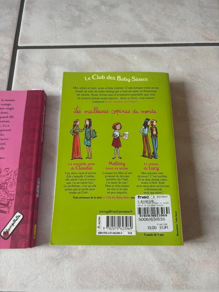 2 livres d’ado, Boeken, Ophalen of Verzenden, Zo goed als nieuw