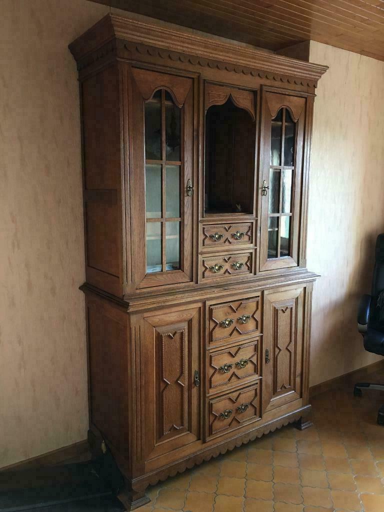 Meuble en chêne, Maison & Meubles, Armoires | Buffets, Avec tiroir(s), Chêne, 100 à 150 cm, Enlèvement