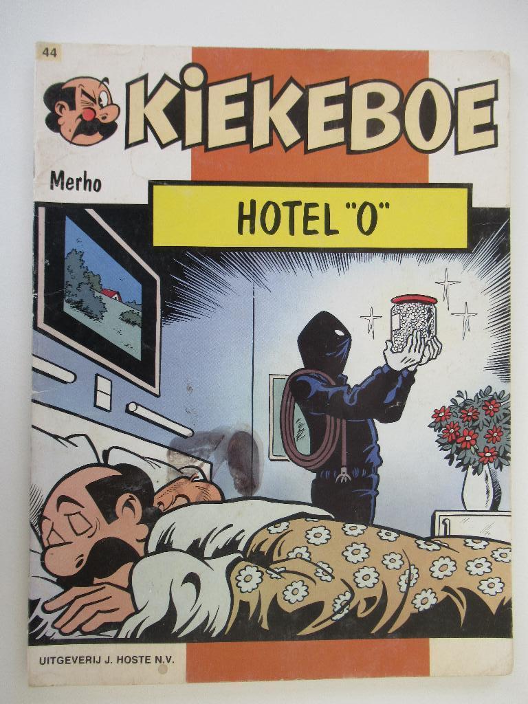 kiekeboe...nr.44...hotel O...........1st, Enlèvement ou Envoi, Utilisé