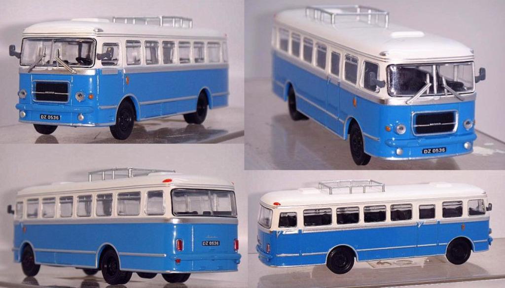 Bus Coach SAN H-100 (1967) Polen 1:72 DeAgostini Kultowe, Ophalen of Verzenden, Nieuw, Bus of Vrachtwagen