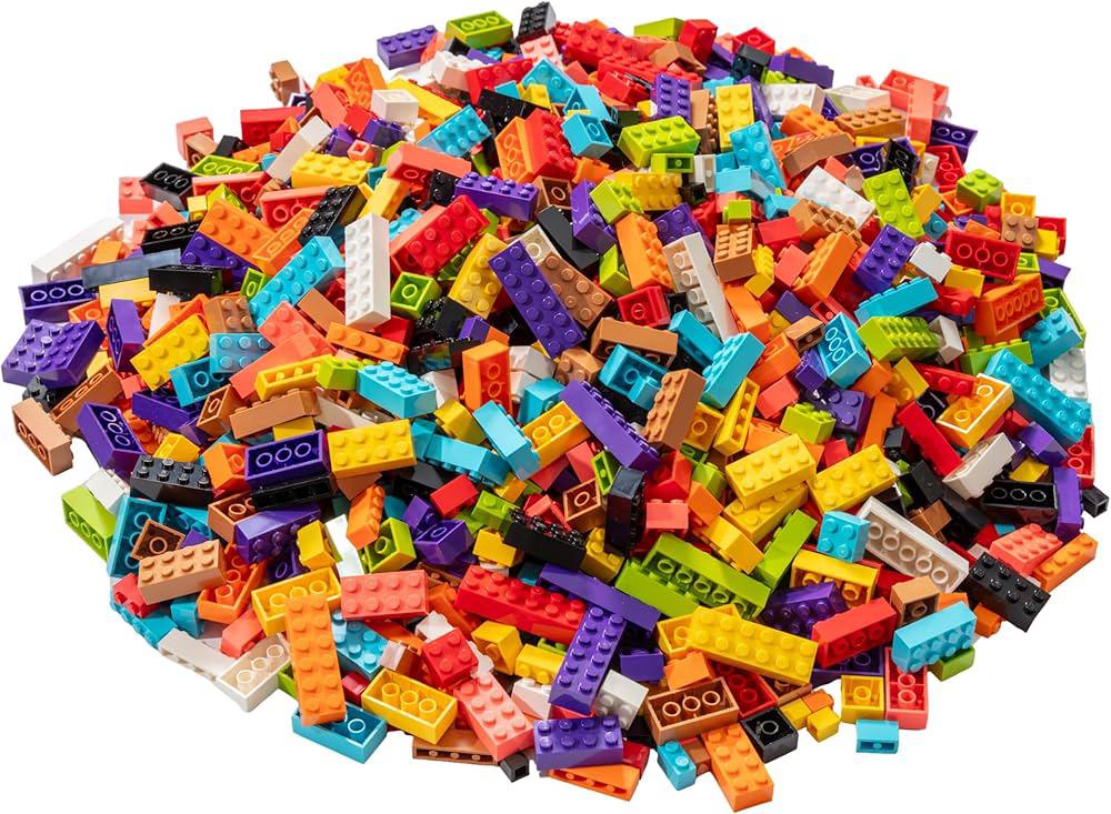 Grote bak losse lego stenen., Ophalen, Zo goed als nieuw, Lego