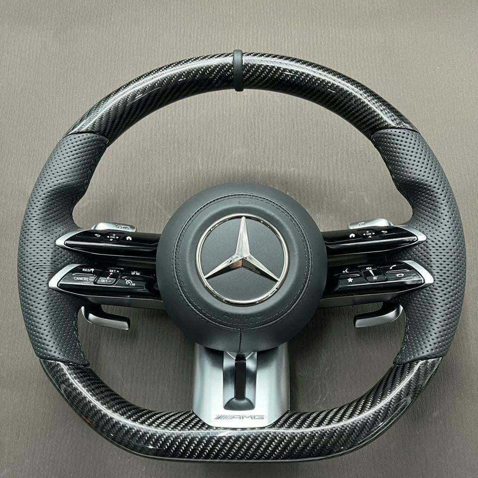 Mercedes carbon stuur upgrade compleet sportief AMG, Ophalen of Verzenden, Nieuw, Mercedes-Benz