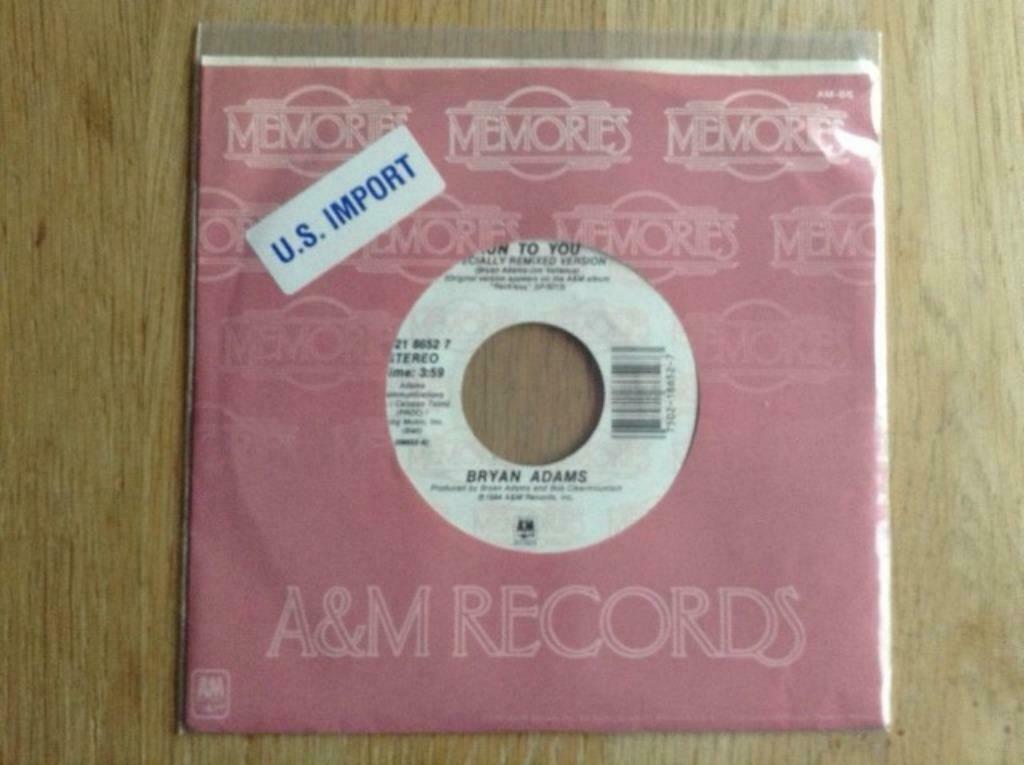 single bryan adams, Ophalen of Verzenden, 7 inch, Rock en Metal, Single