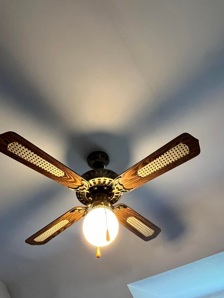 Lustre ventilateur, Enlèvement, Comme neuf