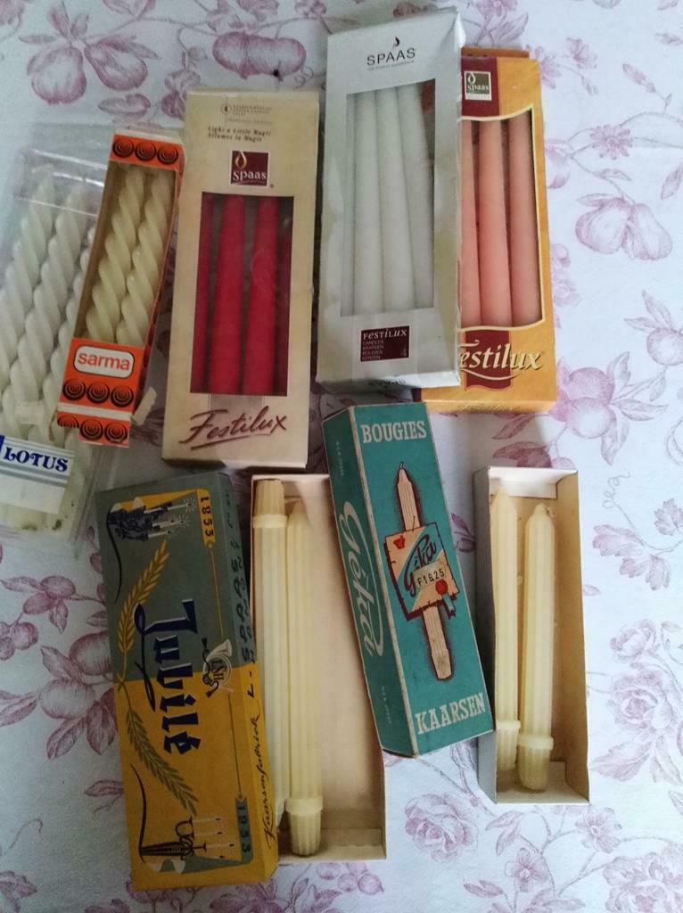 Koop oude en recente kaarsen (niet nieuw), Ophalen of Verzenden, Zo goed als nieuw, Overige materialen, Kaars