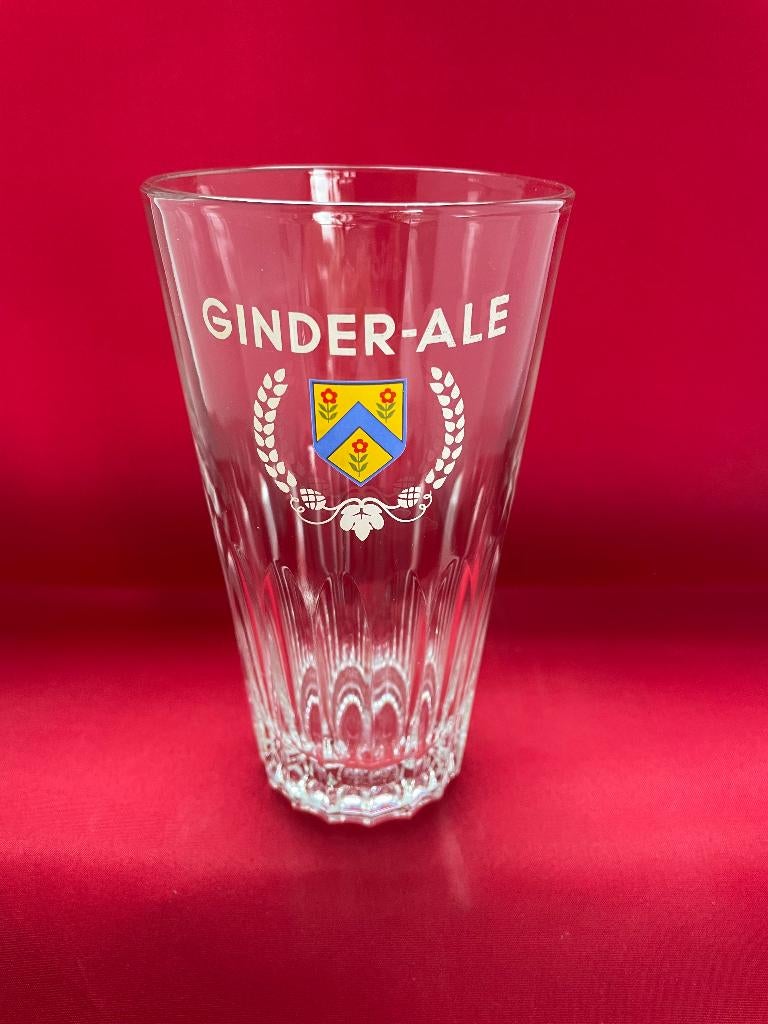 Verre à bière Ginder-Ale Martinas, Collections, Enlèvement ou Envoi, Utilisé, Verre à bière